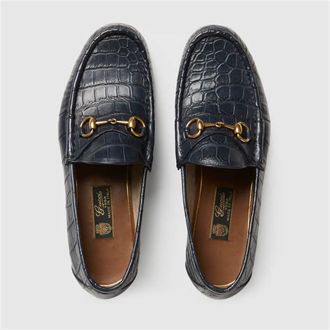 gucci crocodile mens dress loafers|suede gucci loafers men.